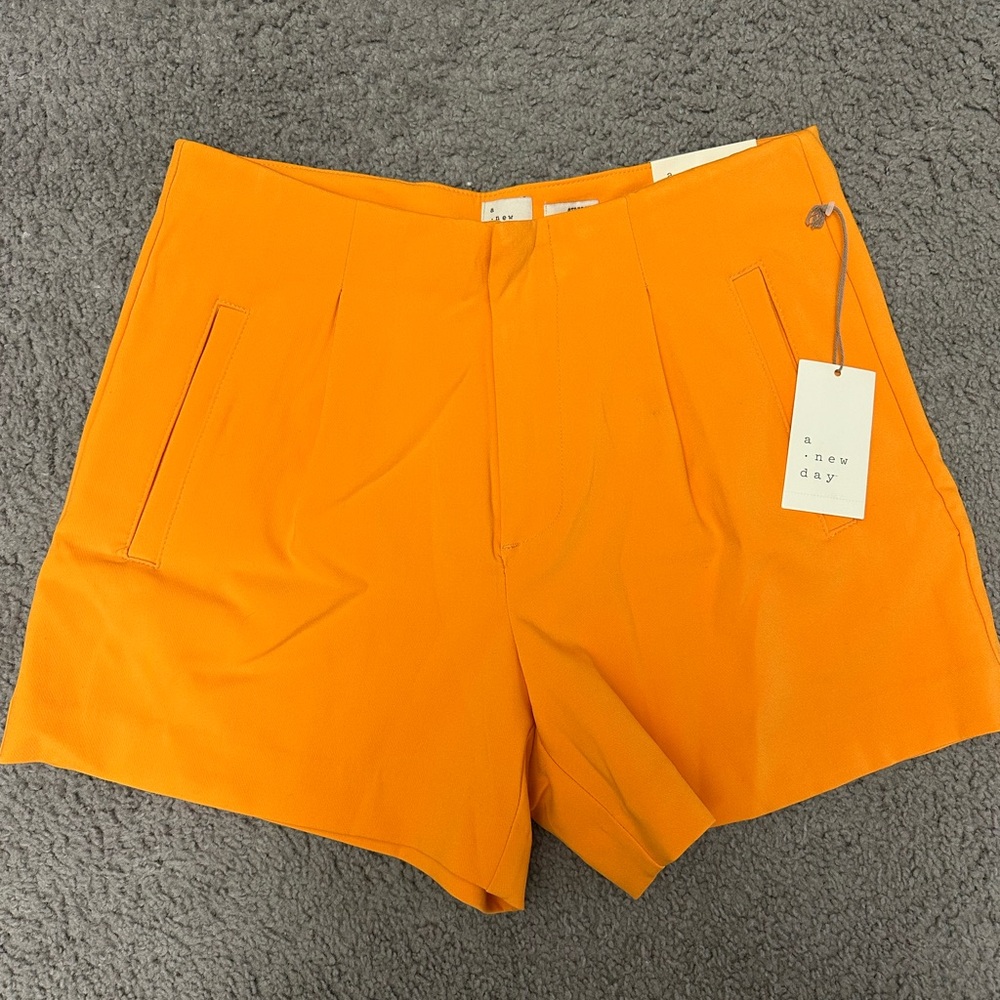 A New Day Orange Shorts